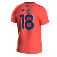 Dres Everton Ashley Young #18 Gostujuci 2023-24 Kratak Rukav